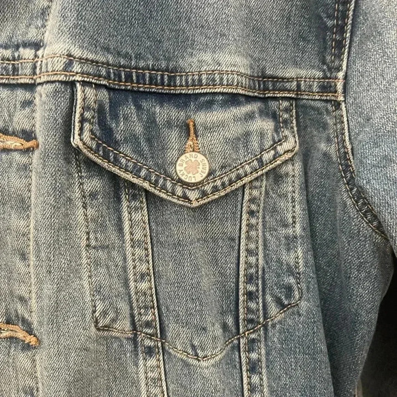 ❤️🔥HOST PICK❤️🔥 LUCKY BRAND Tomboy Trucker denim jacket - Picture 5 of 6
